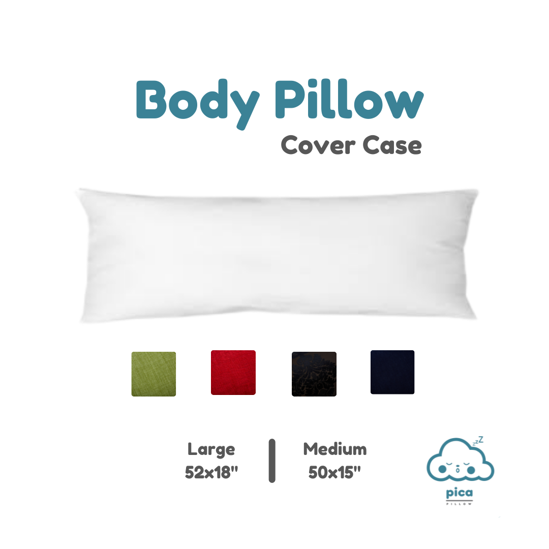 Body pillow case clearance measurements